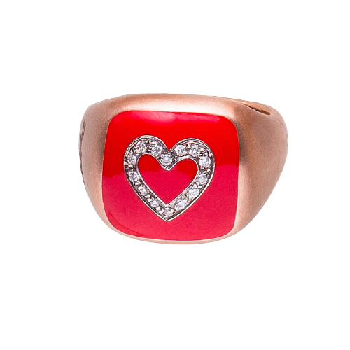 Anello Cuore — Collezione Palpiti — Arigiò, gioielli artigianali italiani