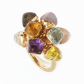 Fantasy: Anello "MultiSogni" minicuspidi — Collezione Palpiti — Arigiò, gioielli artigianali italiani