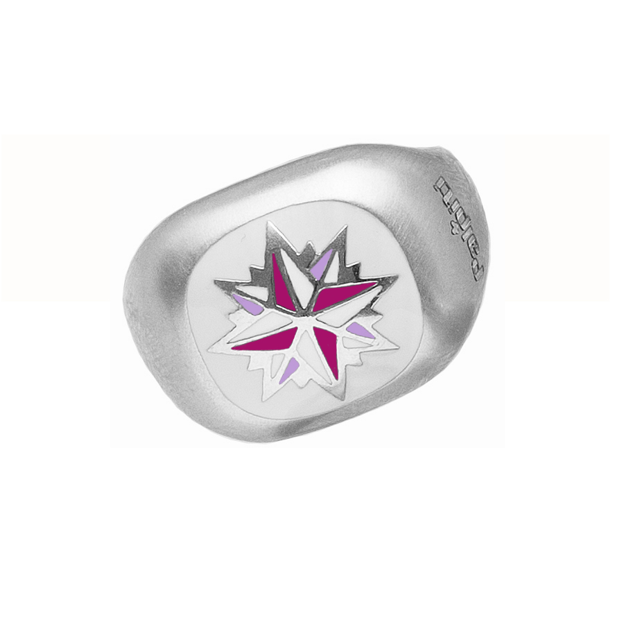Anello Rosa dei Venti — Collezione Città del Vento — Arigiò, gioielli artigianali italiani