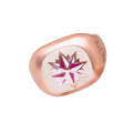 Anello Rosa dei Venti — Collezione Città del Vento — Arigiò, gioielli artigianali italiani