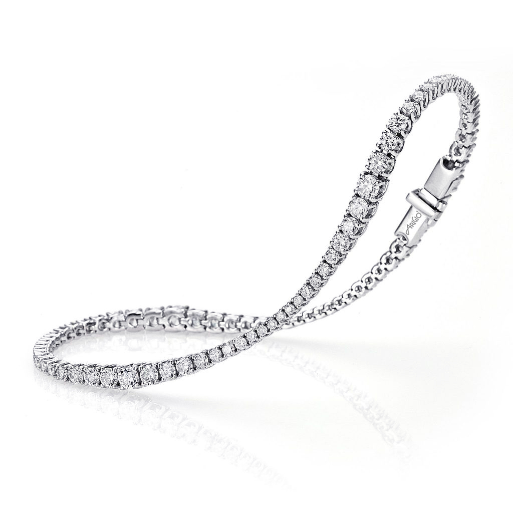 T. Bracciale Tennis scalare — Arigiò, gioielli artigianali italiani