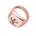 Anello geco — Collezione Palpiti — Arigiò, gioielli artigianali italiani
