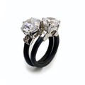 Anello Contrarier Bourlesque — Arigiò, gioielli artigianali italiani